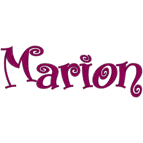 Names (A1) Marion 5x7