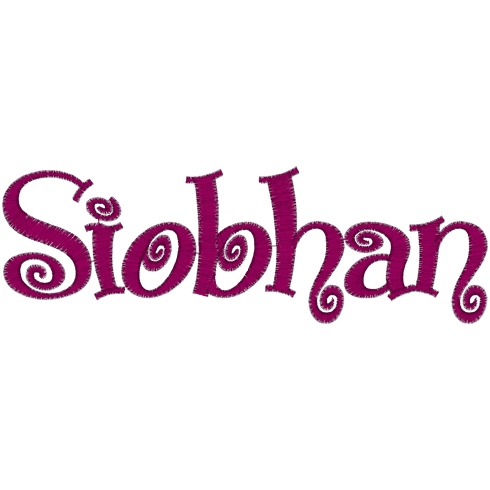 Names (A1) Siobhan 5x7