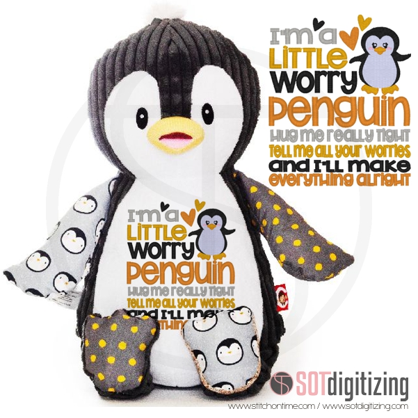 183 Animals : Worry Penguin