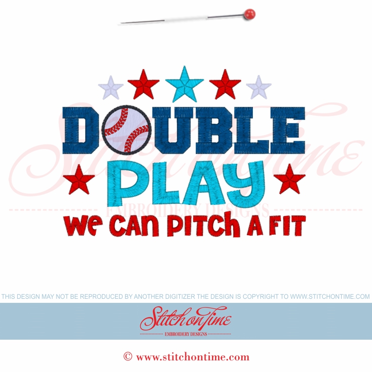 171 Baseball : Double Play 5x7
