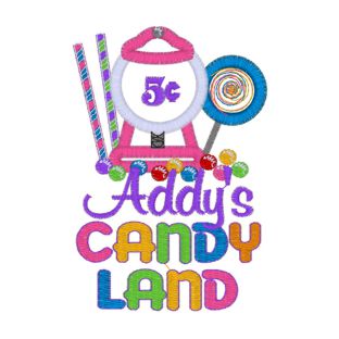 Candy (22) Addy's Candy Land Applique 4x4