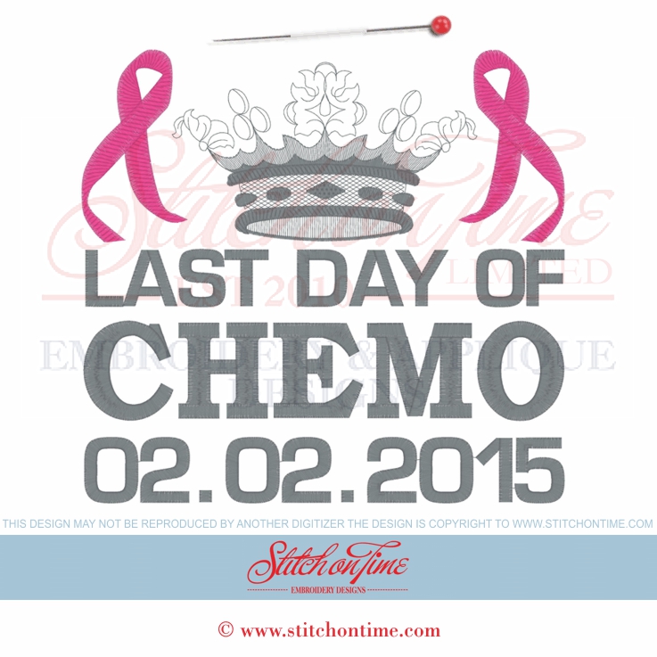 1 Chemo : My Last Day of Chemo Made To Order