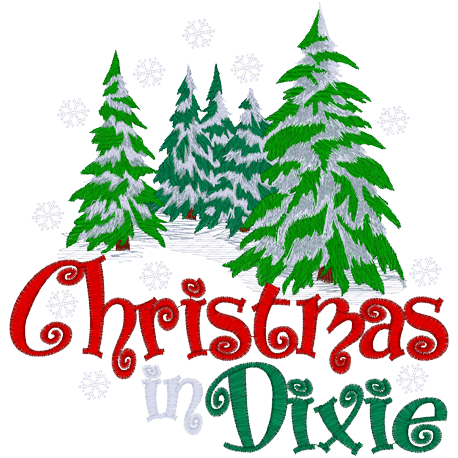 Christmas (A159) Christmas in Dixie 6x10