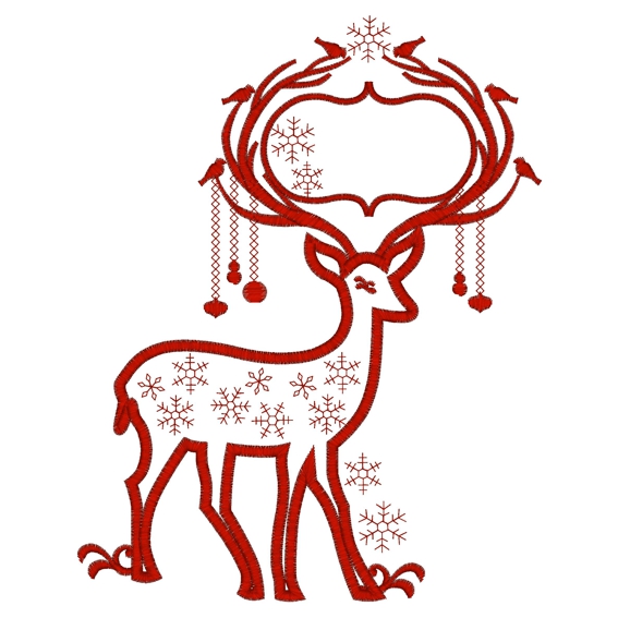 Christmas (309) Reindeer 6x10