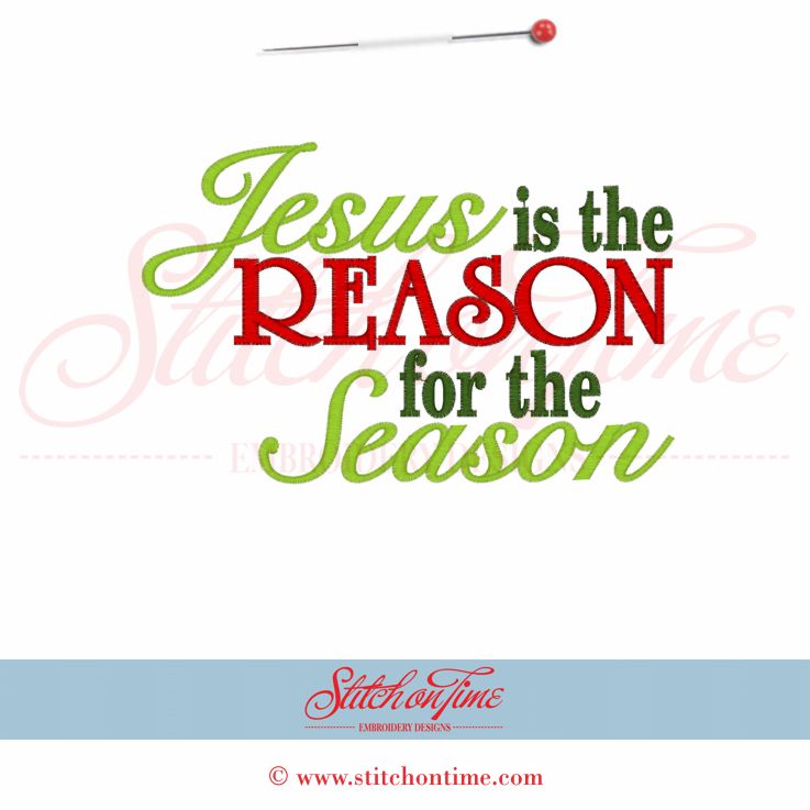 613 Christmas : Jesus Is The Reason For The Season 5x7