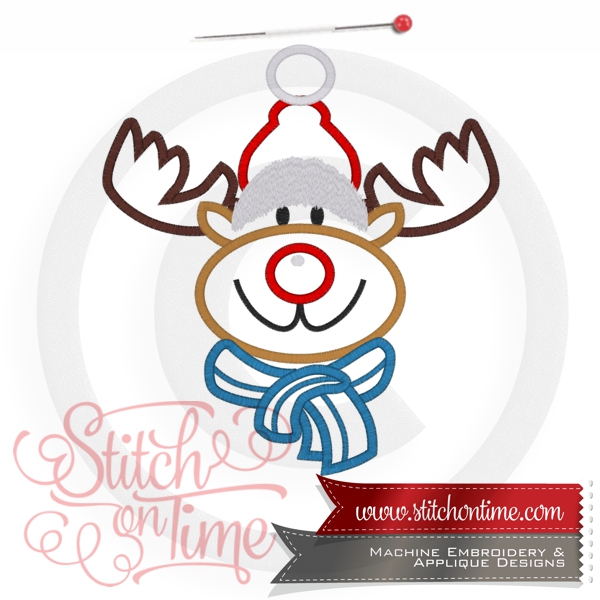 780 Christmas : Reindeer / Deer Applique