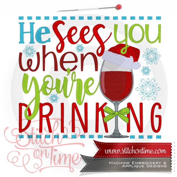 789 Christmas : He Sees You When You're Drinking
