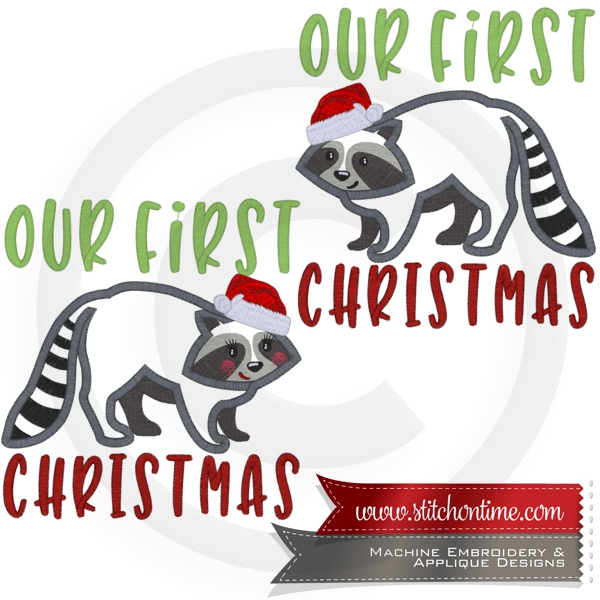 811 Christmas : Our First Christmas Raccoon