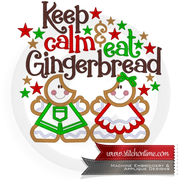 815 Christmas : Keep Calm & Eat Gingerbread