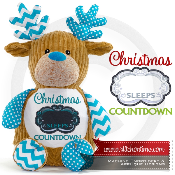 817 Christmas : Christmas Countdown (featuring Cubbies Reindeer)