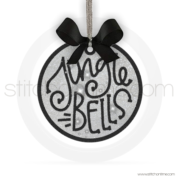 888 Christmas: Ornament Applique in the Hoop Design
