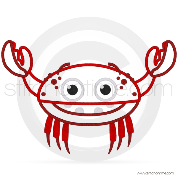 14 Crabby : Crab Applique
