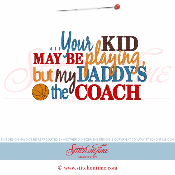 2926 Custom : Your Kid May Be Playing... 5x7
