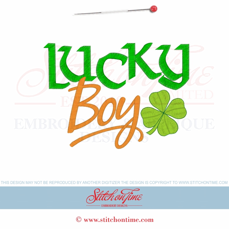 3938 Custom : Lucky Boy 5x7