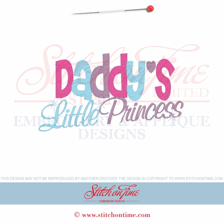 7309 Custom : Daddy's Little Princess 5x7