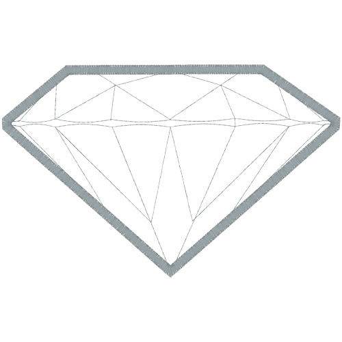 Diamond (A2) Applique 4x4