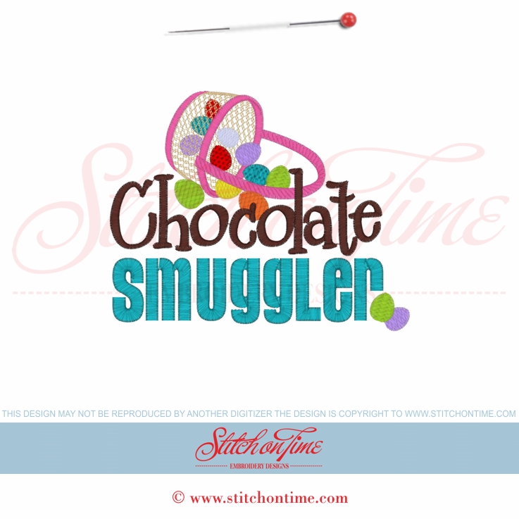 160 Easter : Chocolate Smuggler 5x7