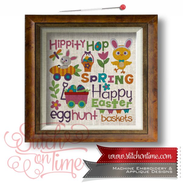 1 Easter Word Art : 3 Sizes Included