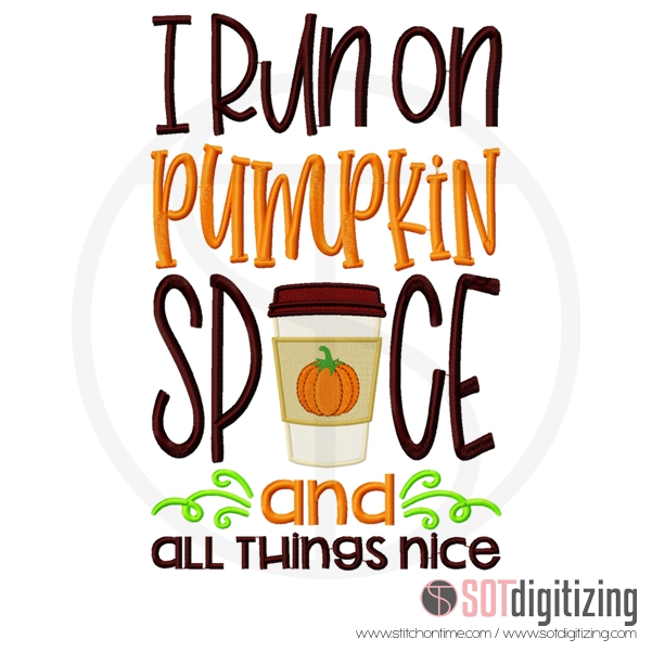 3 Fall : I Run on Pumpkin Spice