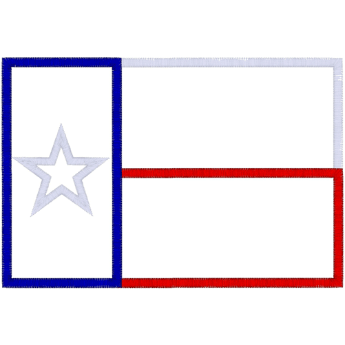 Flags (A42) Chile Flag Applique 5x7