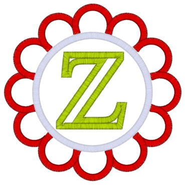 Flower Patch (24) Z Applique 5x7