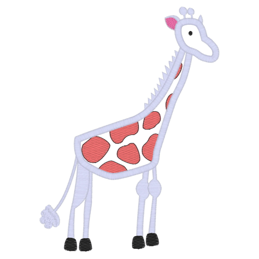 Giraffe (32) Applique 5x7