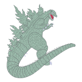 Godzilla (A1) Monster 4x4