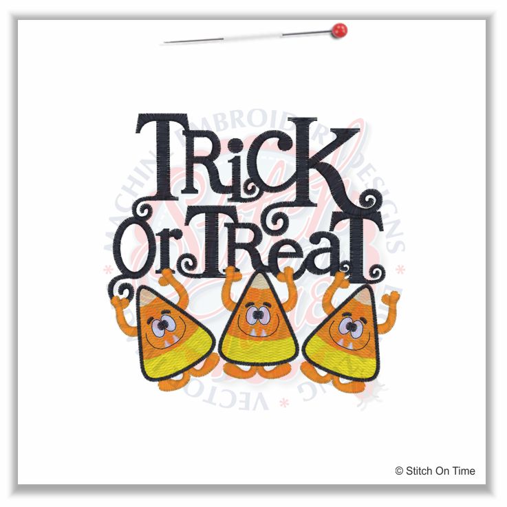 306 Halloween : Trick Or Treat 5x7