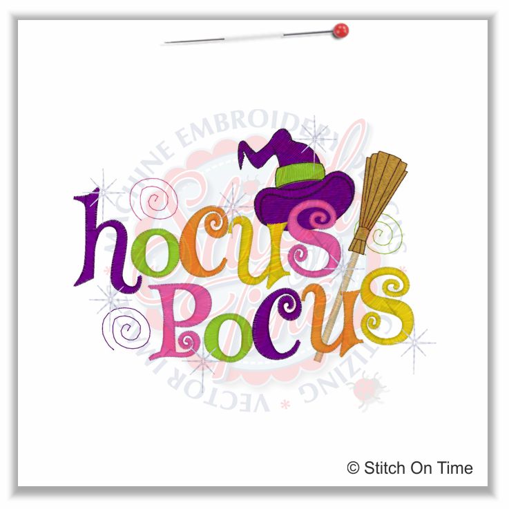 315 Halloween : Hocus Pocus 5x7