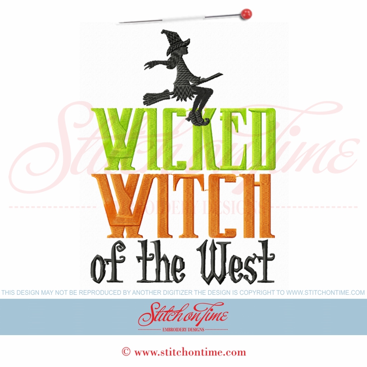 415 Halloween : Wicked Witch Of The West 6x10