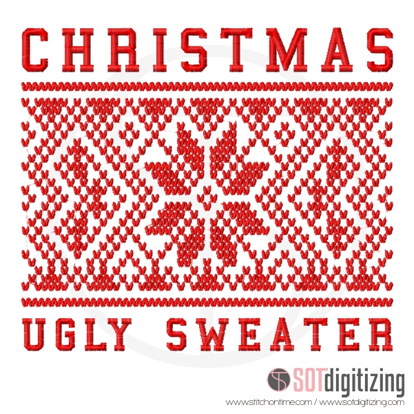 4 KNITTED: Christmas Ugly Sweater