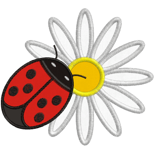 Ladybuggy (A2) Ladybug Applique 5x7