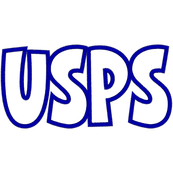 Letters (A138) USPS Applique 8x8