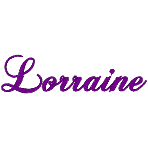 Names (A2) Lorraine 5x7