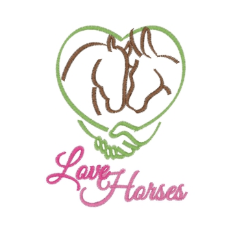 LS (112) Love Horses 4x4