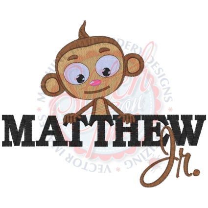 Monkies (82) Monkey Matthew Jr. 5x7