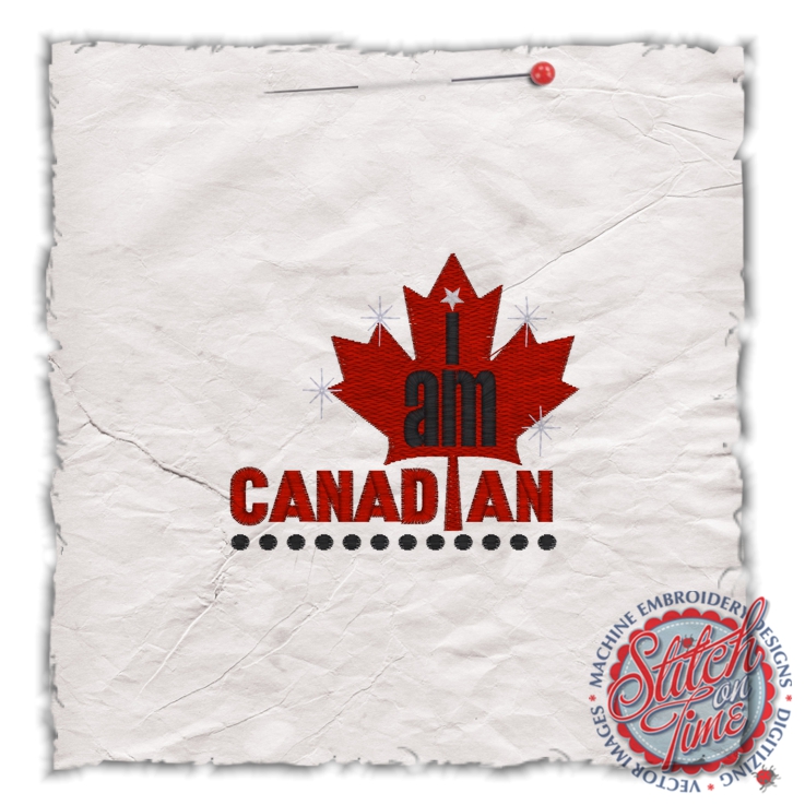 Patriotic (82) I Am Canadian 4x4