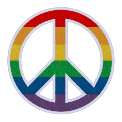 Peace (74) Peace Rainbow 5x7