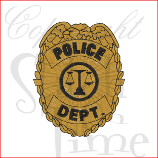 Police (14) Police Badge 4x4