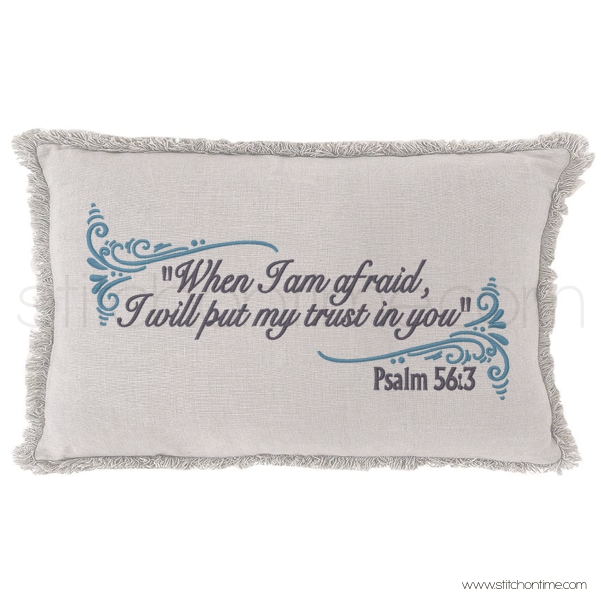 28 Religion : When I am Afraid Psalm 56:3