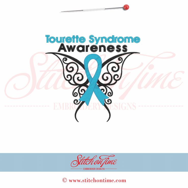 60 Ribbons : Tourette Syndrome 5x7