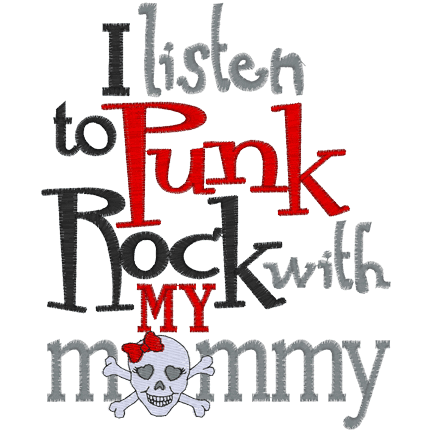 Sayings (A1075) Punk Rock 5x7