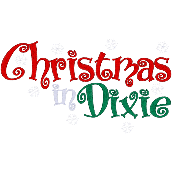 Sayings (A1130) Christmas in Dixie 5x7