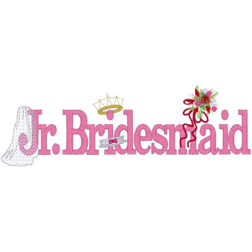 Sayings (A1206) Jr. Bridesmaid 5x7