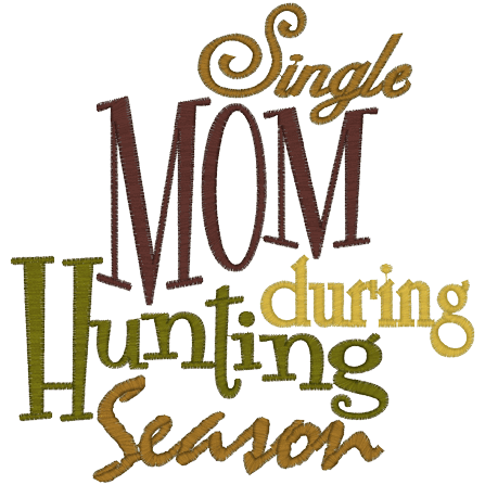 Sayings (A1215) Single Mom 6x10