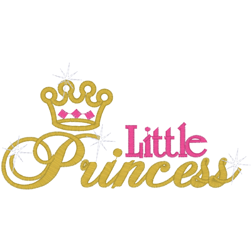 Sayings (A1326) Little Princess 4x4
