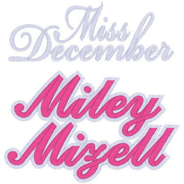 Sayings (A1358) Miss December 5x7