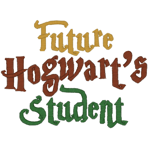 Sayings (A1406) Future Hogwarts Student 5x7