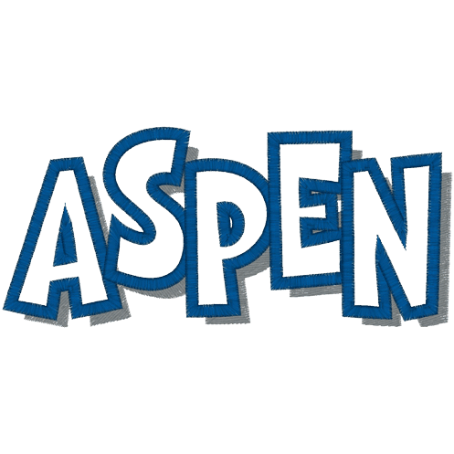Sayings (A1453) Aspen Applique 5x7