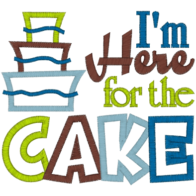 Sayings (A1470) Cake Applique 5x7